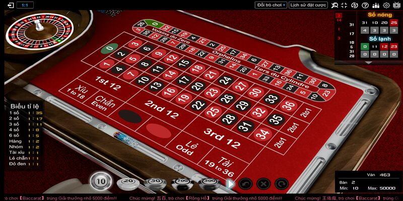 Roulette Kubet với nhiều cửa cược đa dạng dành cho thành viên nhà cái