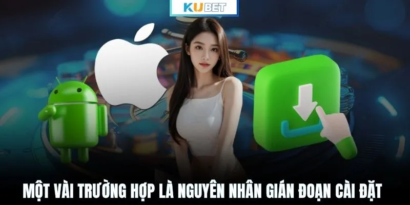Một vài trường hợp là nguyên nhân gián đoạn cài đặt